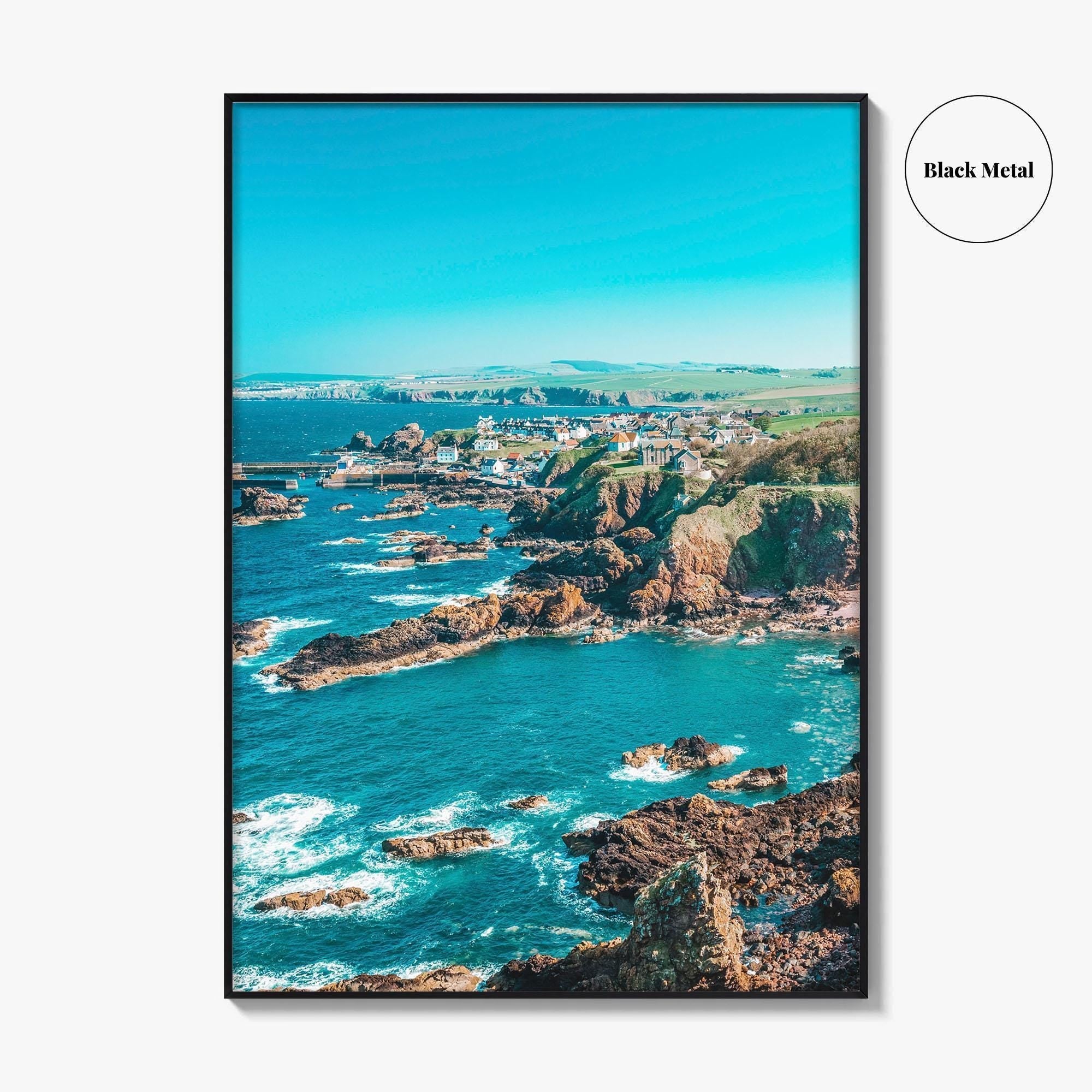 St Abbs Fine Art Photo Print, Starney Bay Nature Reserve, Berwickshire Scotland UK Poster