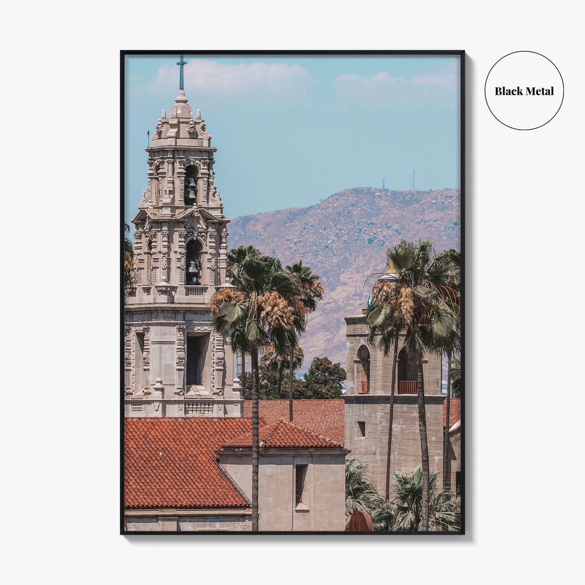 Riverside Fine Art Photo Print, Downtown City Center, California Wall Decor Poster, USA