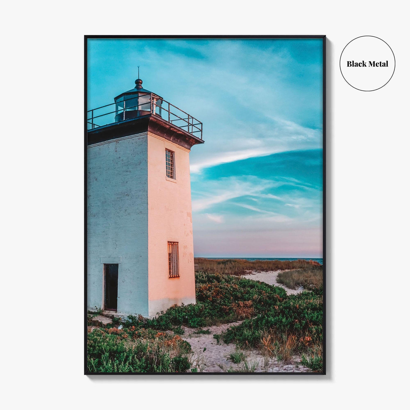 Provincetown Fine Art Photo Print, Wood End Lighthouse, Cape Cod Massachusetts, Panoramic Poster