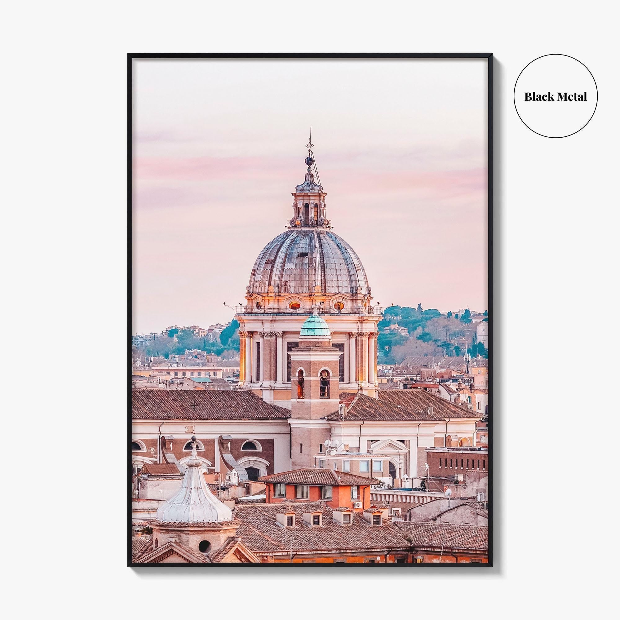 Rome Skyline Fine Art Photo Print, Italy Poster, Vatican City, St Peter's Square