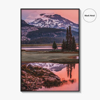 Sparks Lake Oregon Fine Art Photo Print, Bend, Cascades, USA Wall Decor Poster