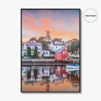 Portsmouth New Hampshire Fine Art Photo Print, New England Townscape Poster