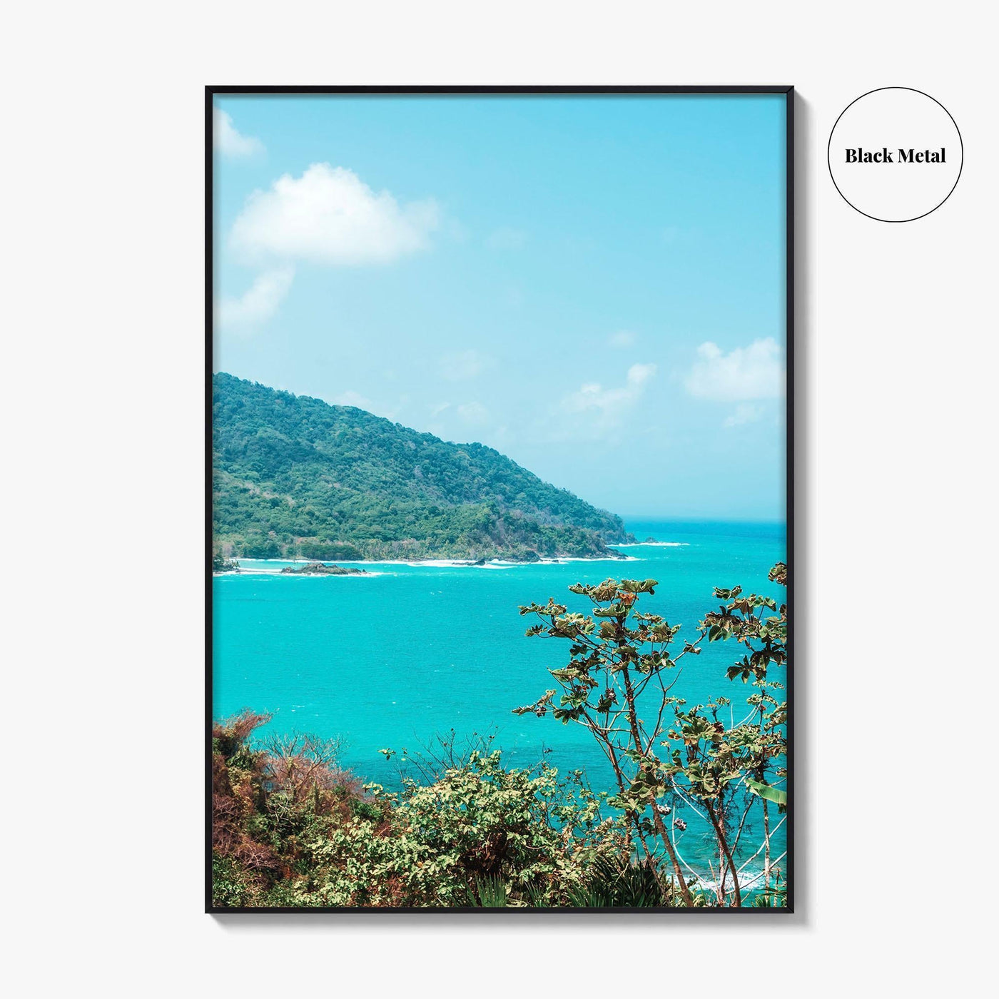 Panama Turquoise Fine Art Photo Print, Caribbean Sea Wall Poster, Central America