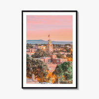 Santa Fe Skyline Fine Art Photo Print, New Mexico, USA Wall Decor Poster
