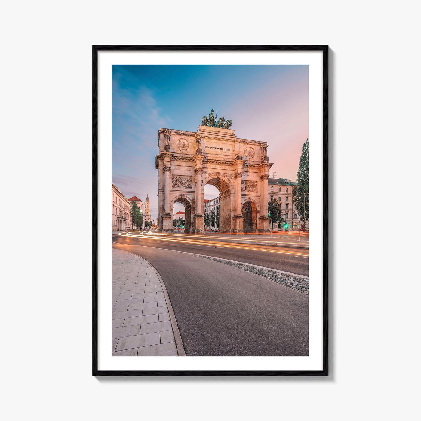 Munich Fine Art Photo Print, Bavaria Germany Wall Decor Poster, München Siegestor