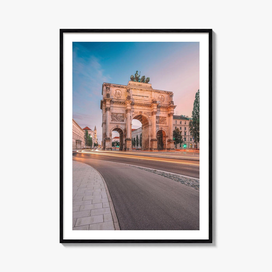 Munich Fine Art Photo Print, Bavaria Germany Wall Decor Poster, München Siegestor