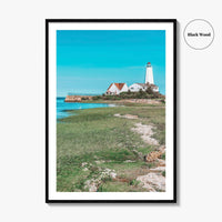 Old Saybrook Fine Art Photo Print, Lynde Point Lighthouse, Connecticut, USA, Wall Decor Poster