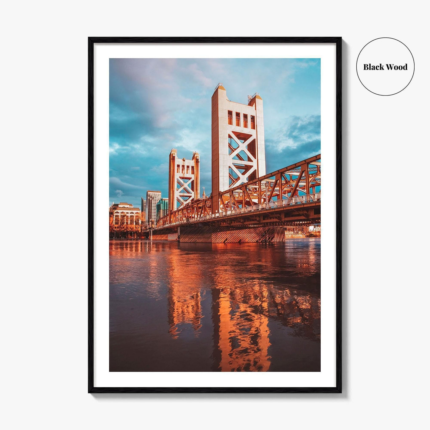 Sacramento Fine Art Photo Print, California Capital City, CA, USA, Wall Decor Poster