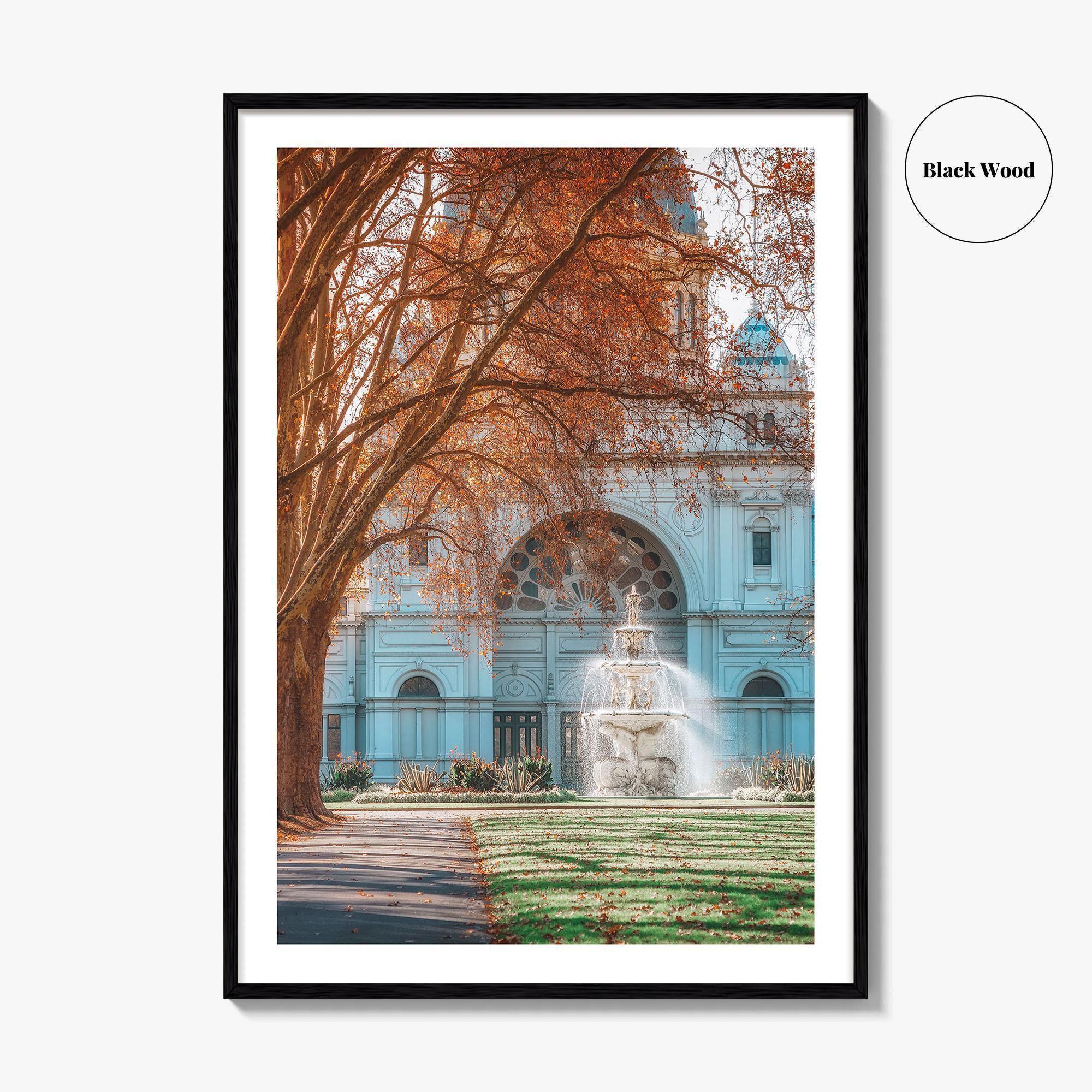 Melbourne Australia Fine Art Photo Print, Carlton Gardens Royal Exhibition Building, Wall Decor Poster