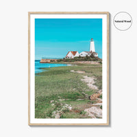 Old Saybrook Fine Art Photo Print, Lynde Point Lighthouse, Connecticut, USA, Wall Decor Poster