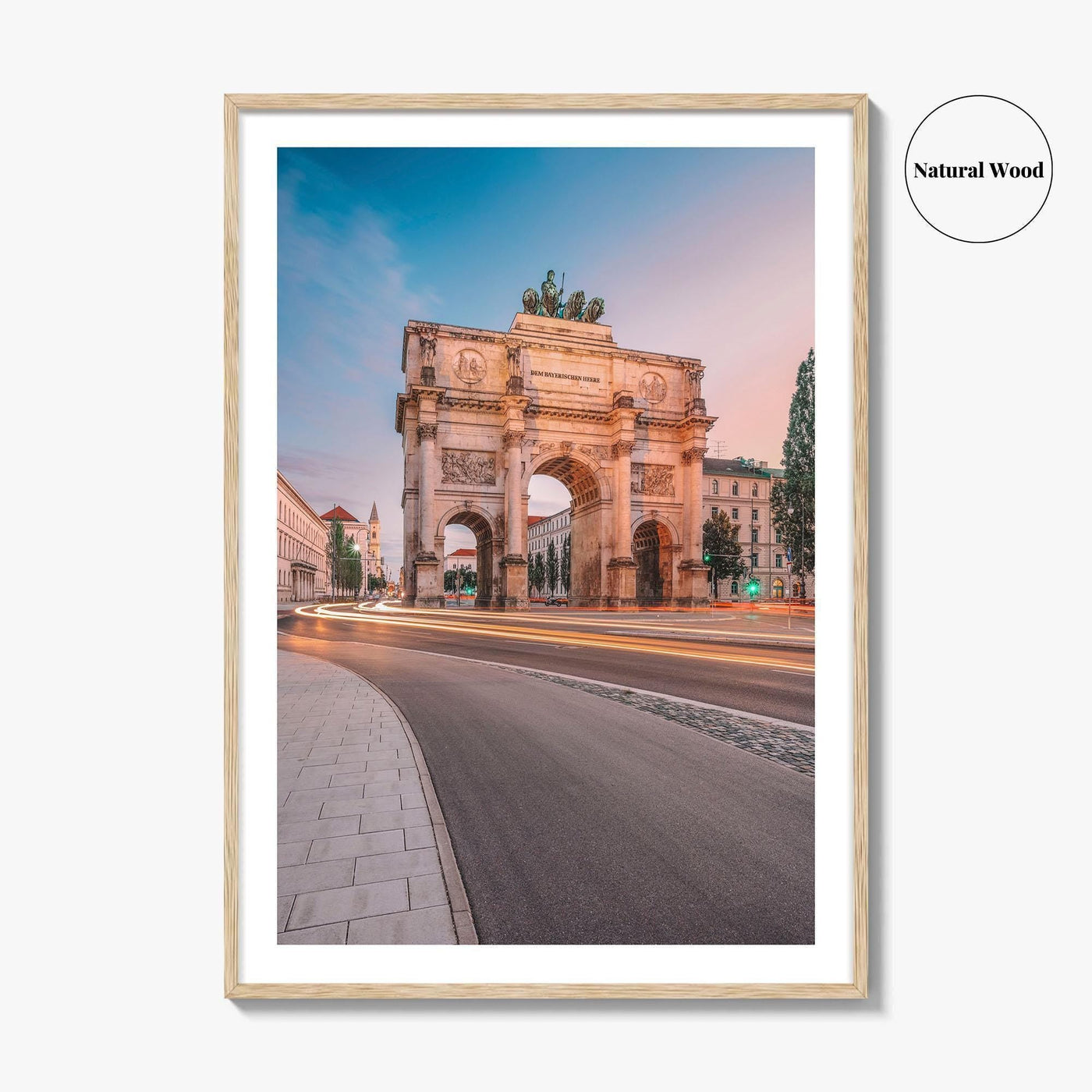 Munich Fine Art Photo Print, Bavaria Germany Wall Decor Poster, München Siegestor