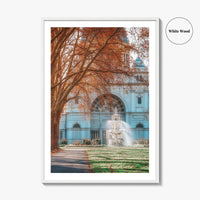 Melbourne Australia Fine Art Photo Print, Carlton Gardens Royal Exhibition Building, Wall Decor Poster