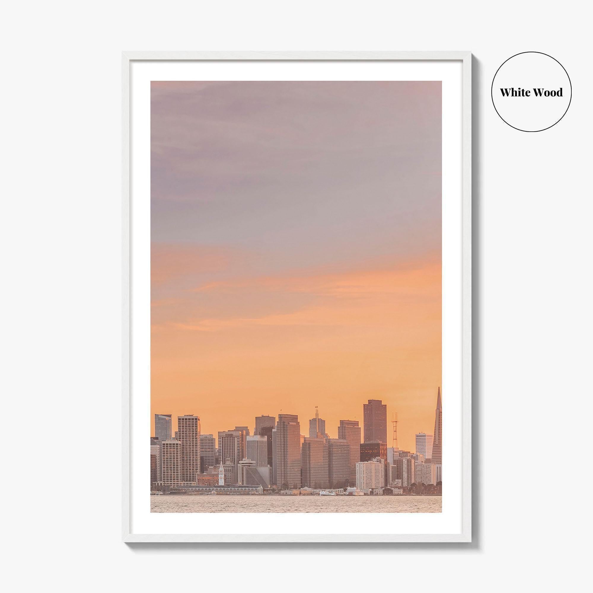 San Francisco Skyline Fine Art Photo Print, Bay Bridge, Treasure Island, California Poster, USA