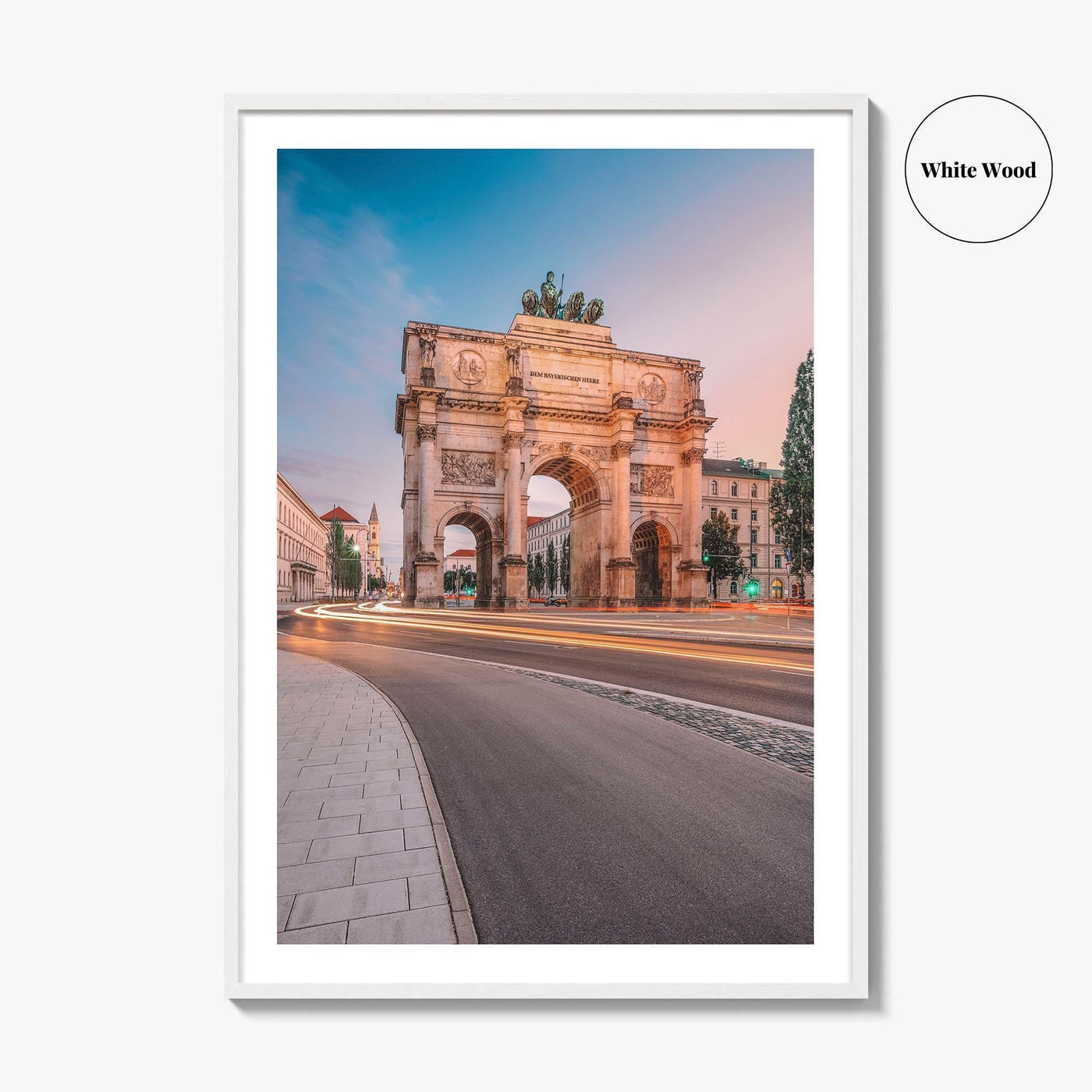 Munich Fine Art Photo Print, Bavaria Germany Wall Decor Poster, München Siegestor