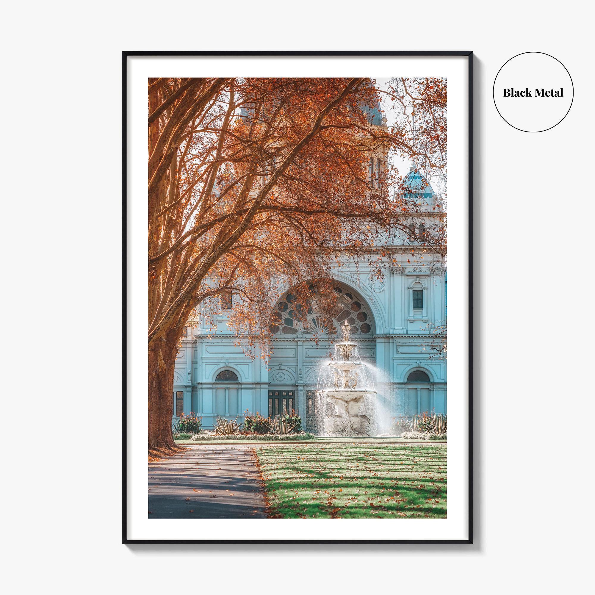 Melbourne Australia Fine Art Photo Print, Carlton Gardens Royal Exhibition Building, Wall Decor Poster