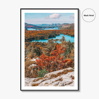 Thousand Islands Fine Art Photo Print, Ontario Canada Aerial Poster, St Lawrence River