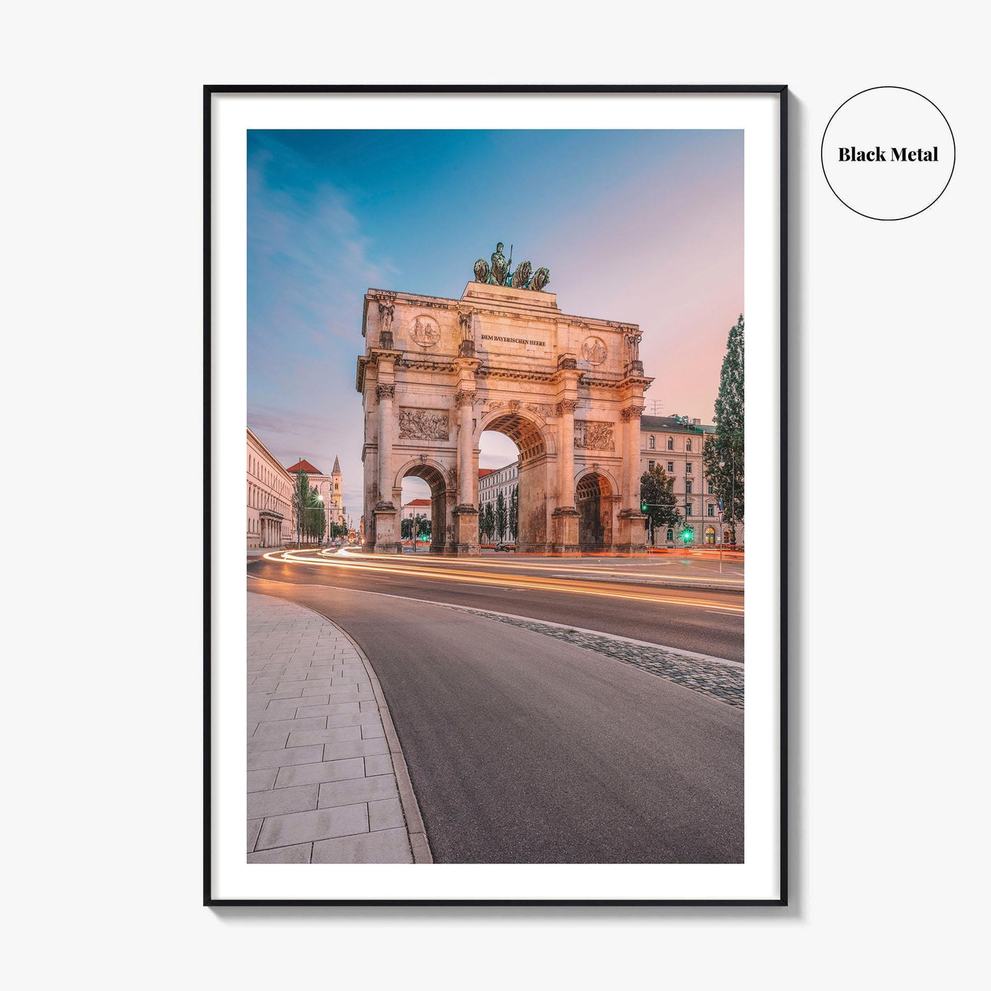 Munich Fine Art Photo Print, Bavaria Germany Wall Decor Poster, München Siegestor