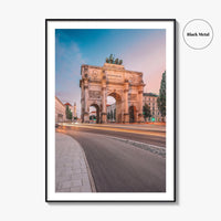 Munich Fine Art Photo Print, Bavaria Germany Wall Decor Poster, München Siegestor