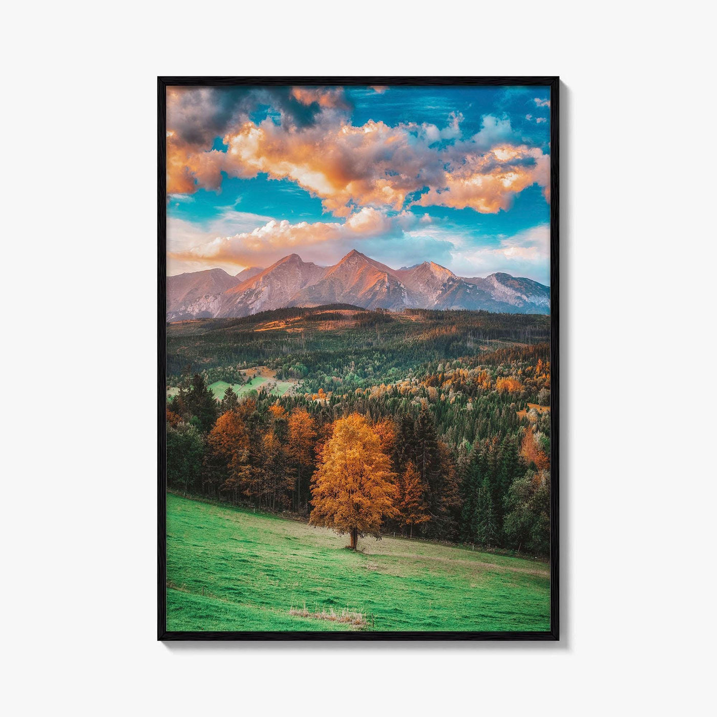 High Tatras Fine Art Photo Print, Tatra Mountains Poland Slovakia, Landscape Poster