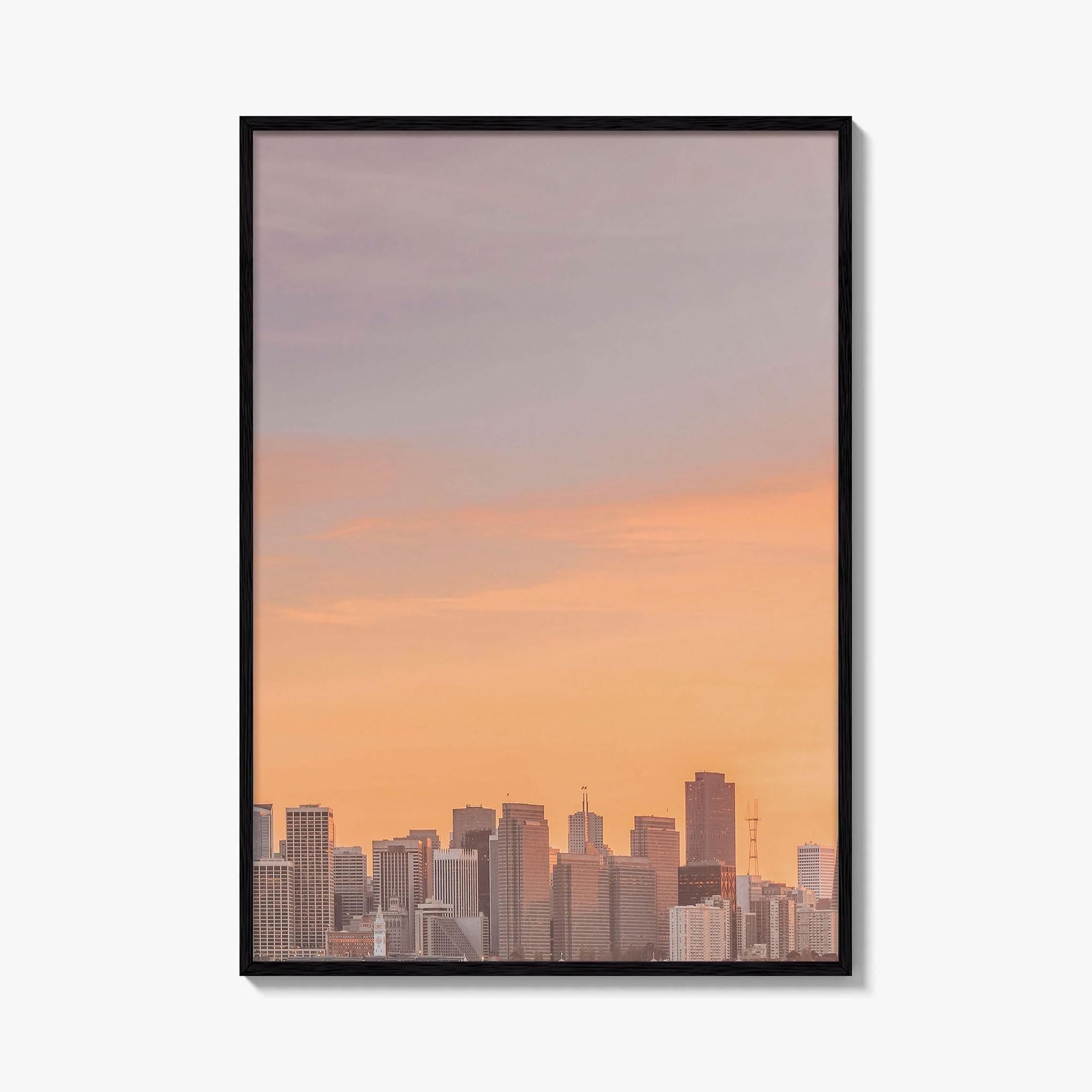 San Francisco Skyline Fine Art Photo Print, Bay Bridge, Treasure Island, California Poster, USA