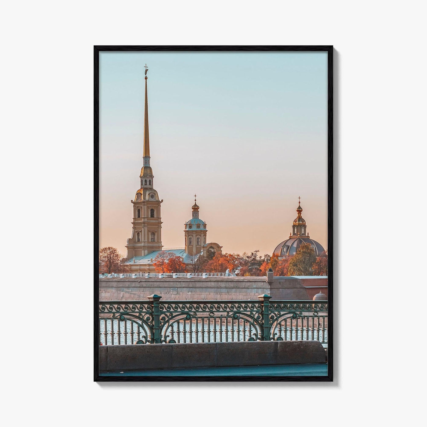 Saint Petersburg Fine Art Photo Print, Peter and Paul Cathedral, Hare Island, Russia Poster