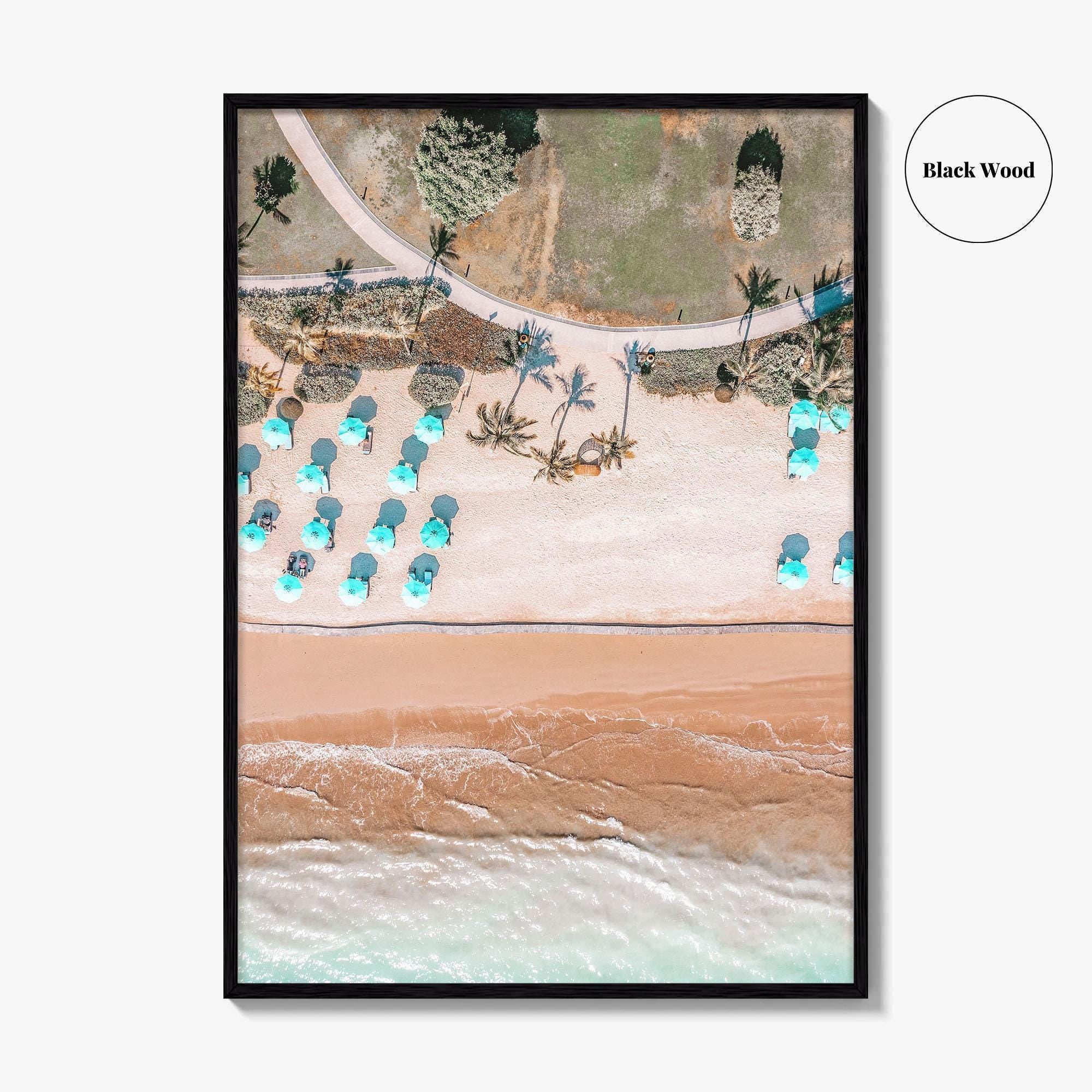 Khao Lak Fine Art Photo Print, Phang Nga Thailand, Aerial Resort View Wall Poster