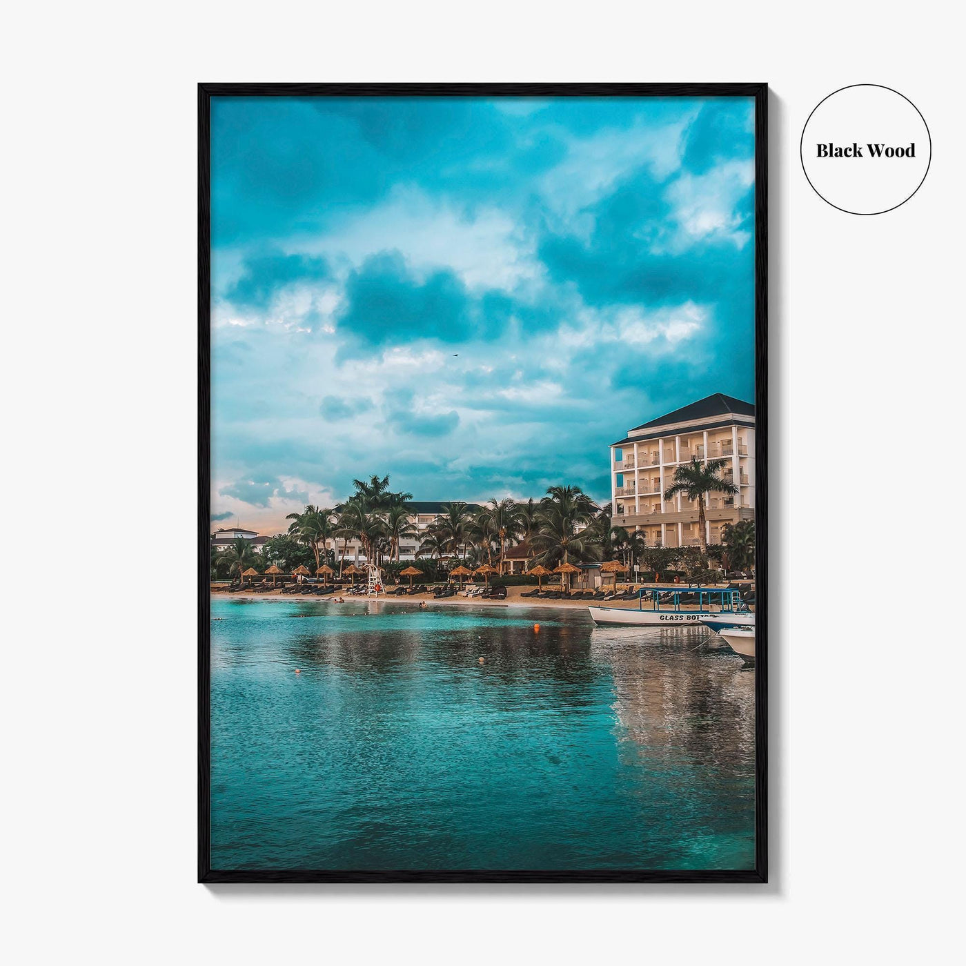 Montego Bay Fine Art Photo Print, Jamaica Wall Poster, Caribbean Decor