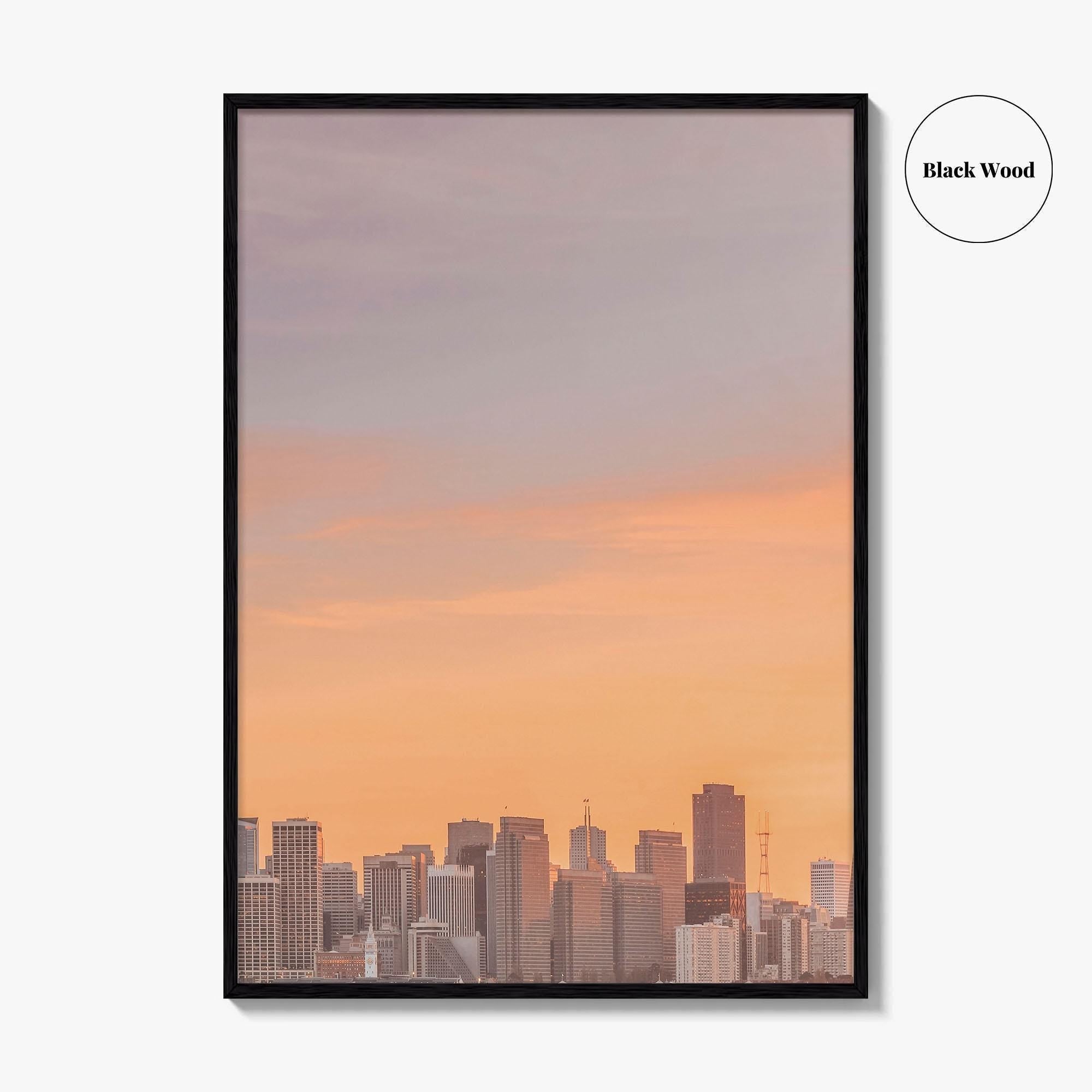San Francisco Skyline Fine Art Photo Print, Bay Bridge, Treasure Island, California Poster, USA