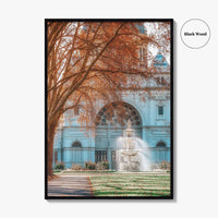Melbourne Australia Fine Art Photo Print, Carlton Gardens Royal Exhibition Building, Wall Decor Poster