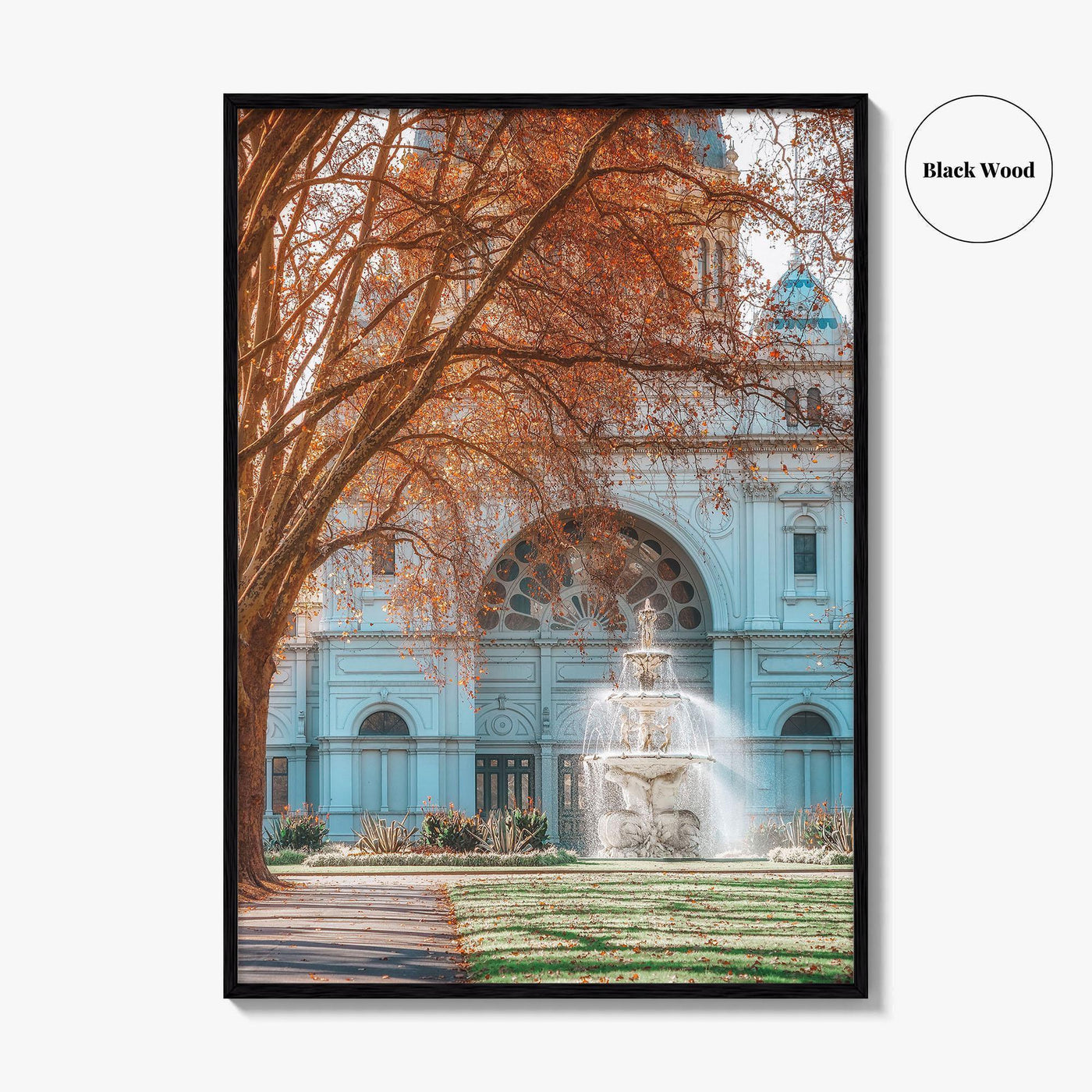 Melbourne Australia Fine Art Photo Print, Carlton Gardens Royal Exhibition Building, Wall Decor Poster