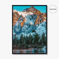 North Cascades National Park Fine Art Photo Print, Mt Shuksan, Washington, Wall Decor Poster