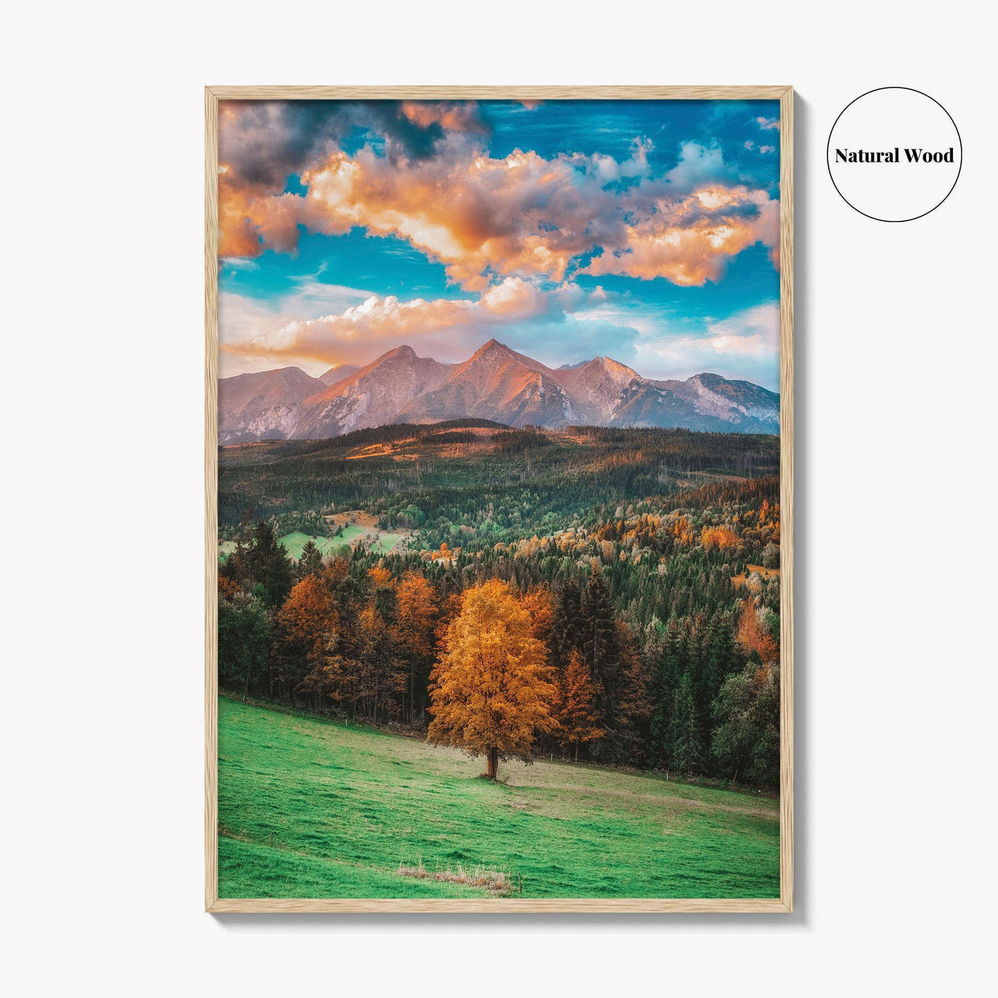 High Tatras Fine Art Photo Print, Tatra Mountains Poland Slovakia, Landscape Poster