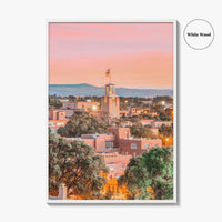Santa Fe Skyline Fine Art Photo Print, New Mexico, USA Wall Decor Poster