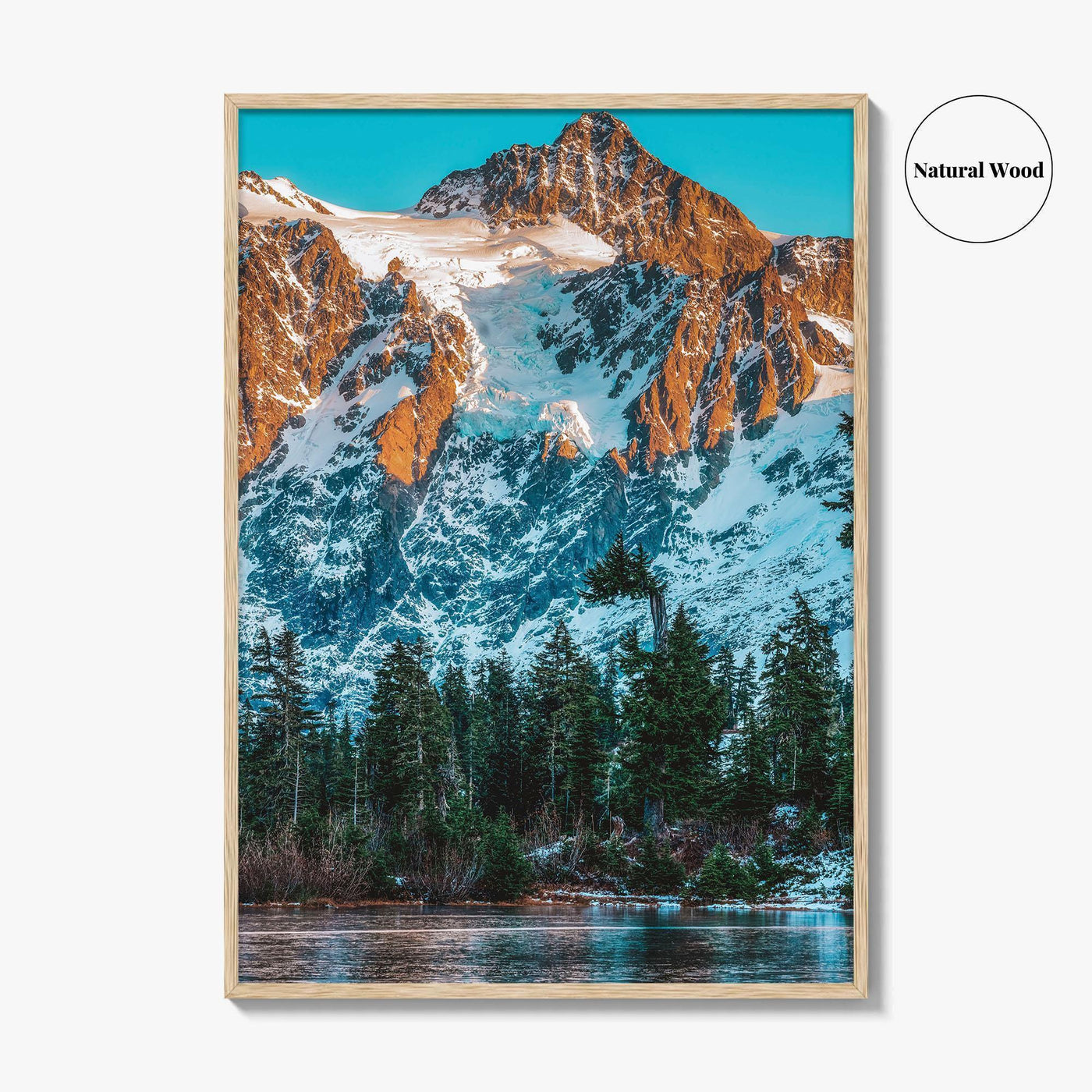North Cascades National Park Fine Art Photo Print, Mt Shuksan, Washington, Wall Decor Poster