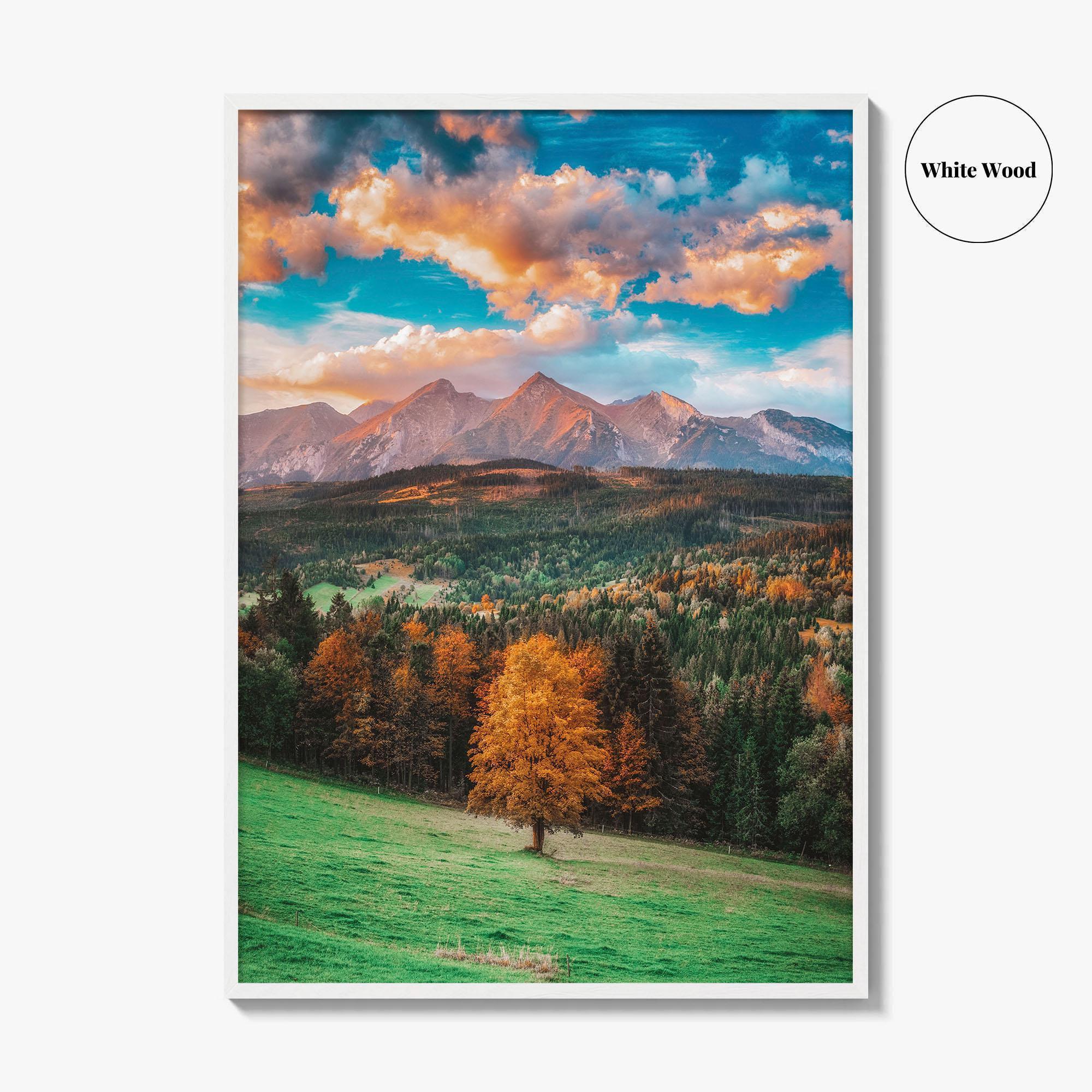 High Tatras Fine Art Photo Print, Tatra Mountains Poland Slovakia, Landscape Poster