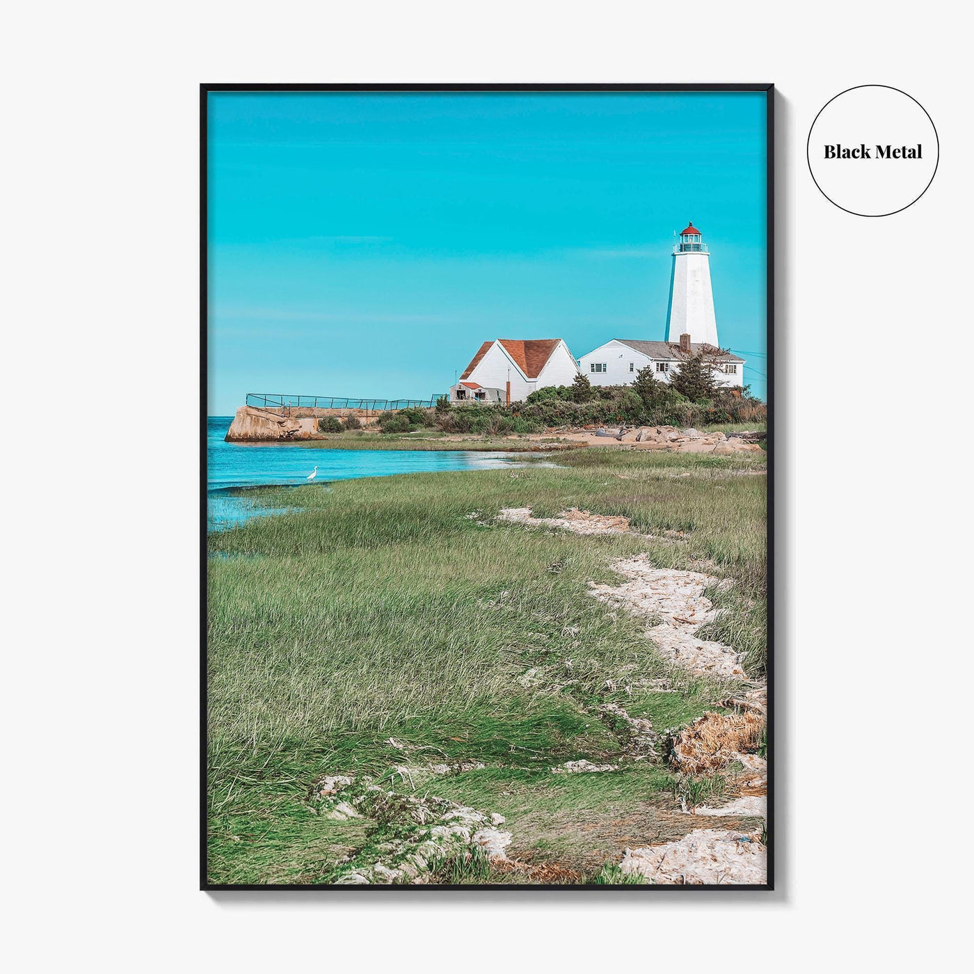 Old Saybrook Fine Art Photo Print, Lynde Point Lighthouse, Connecticut, USA, Wall Decor Poster
