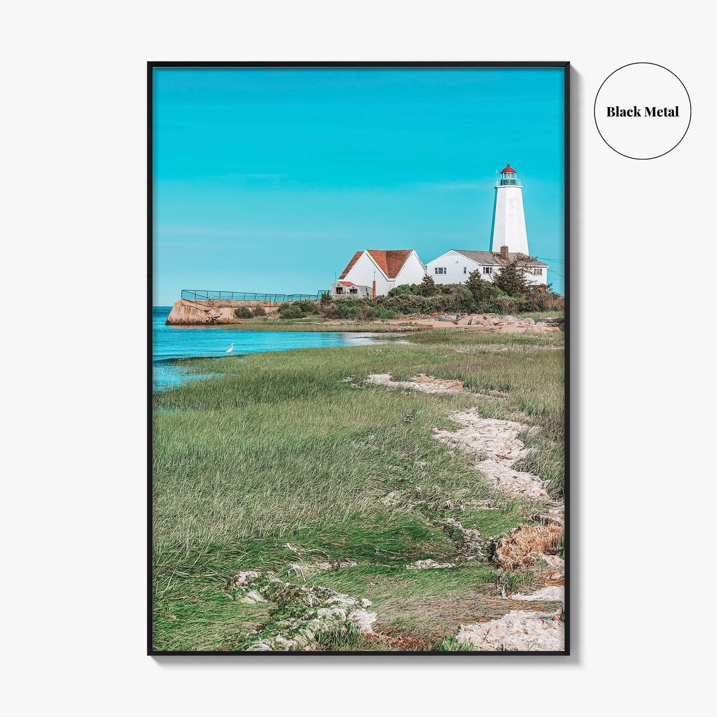 Old Saybrook Fine Art Photo Print, Lynde Point Lighthouse, Connecticut, USA, Wall Decor Poster