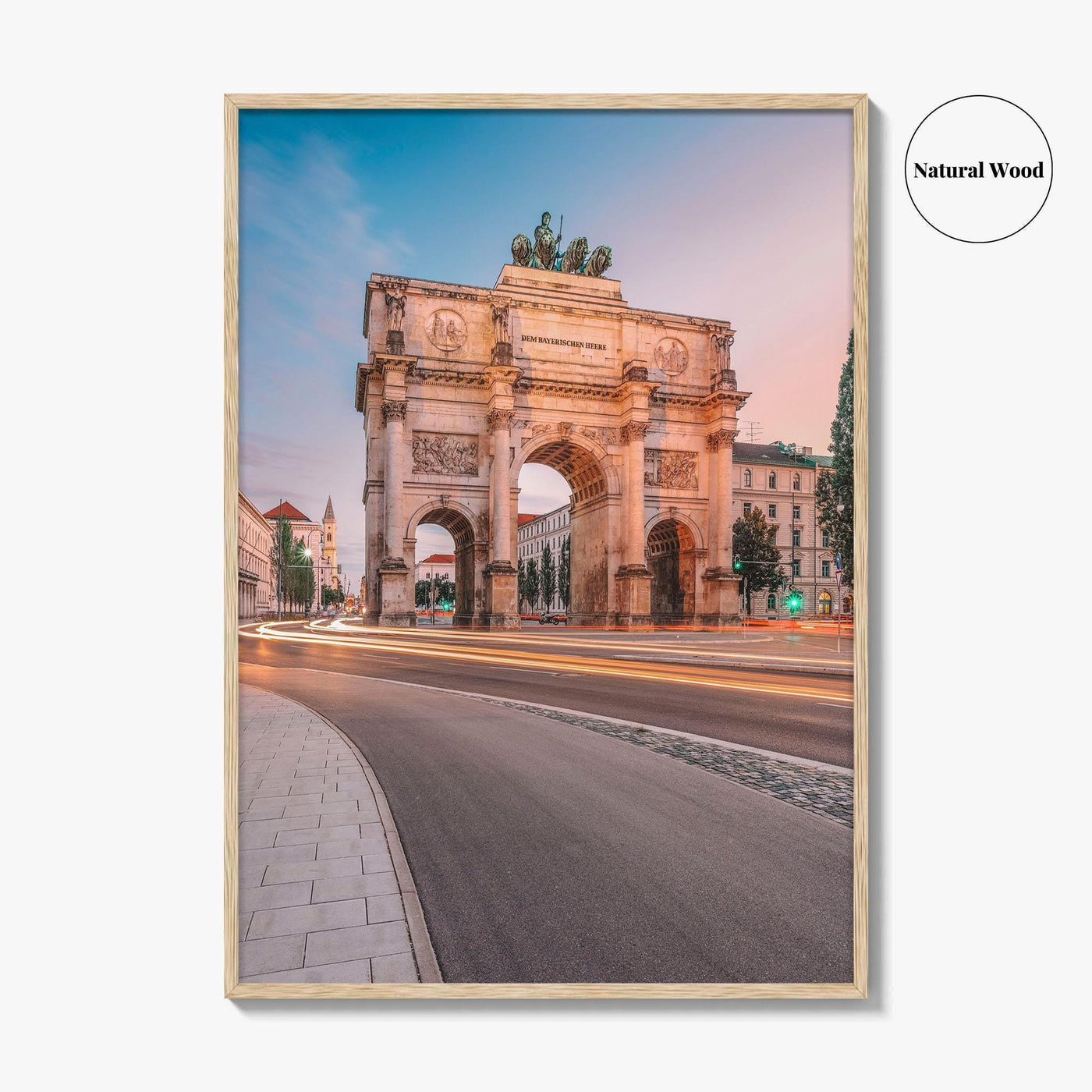 Munich Fine Art Photo Print, Bavaria Germany Wall Decor Poster, München Siegestor