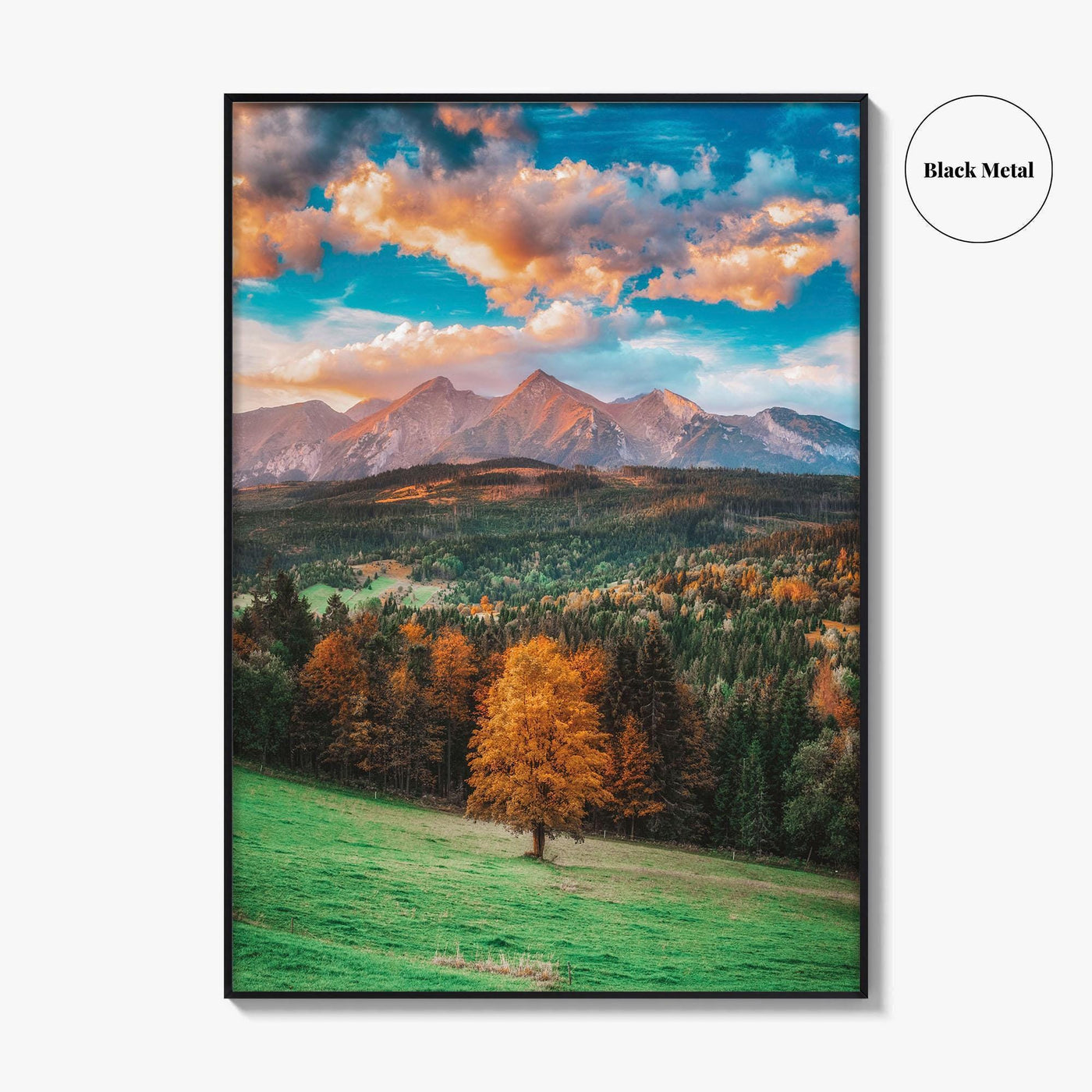 High Tatras Fine Art Photo Print, Tatra Mountains Poland Slovakia, Landscape Poster