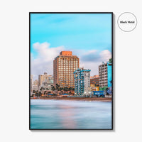 San Juan Skyline Fine Art Photo Print, Condado Beach, Puerto Rico, Wall Decor, Poster
