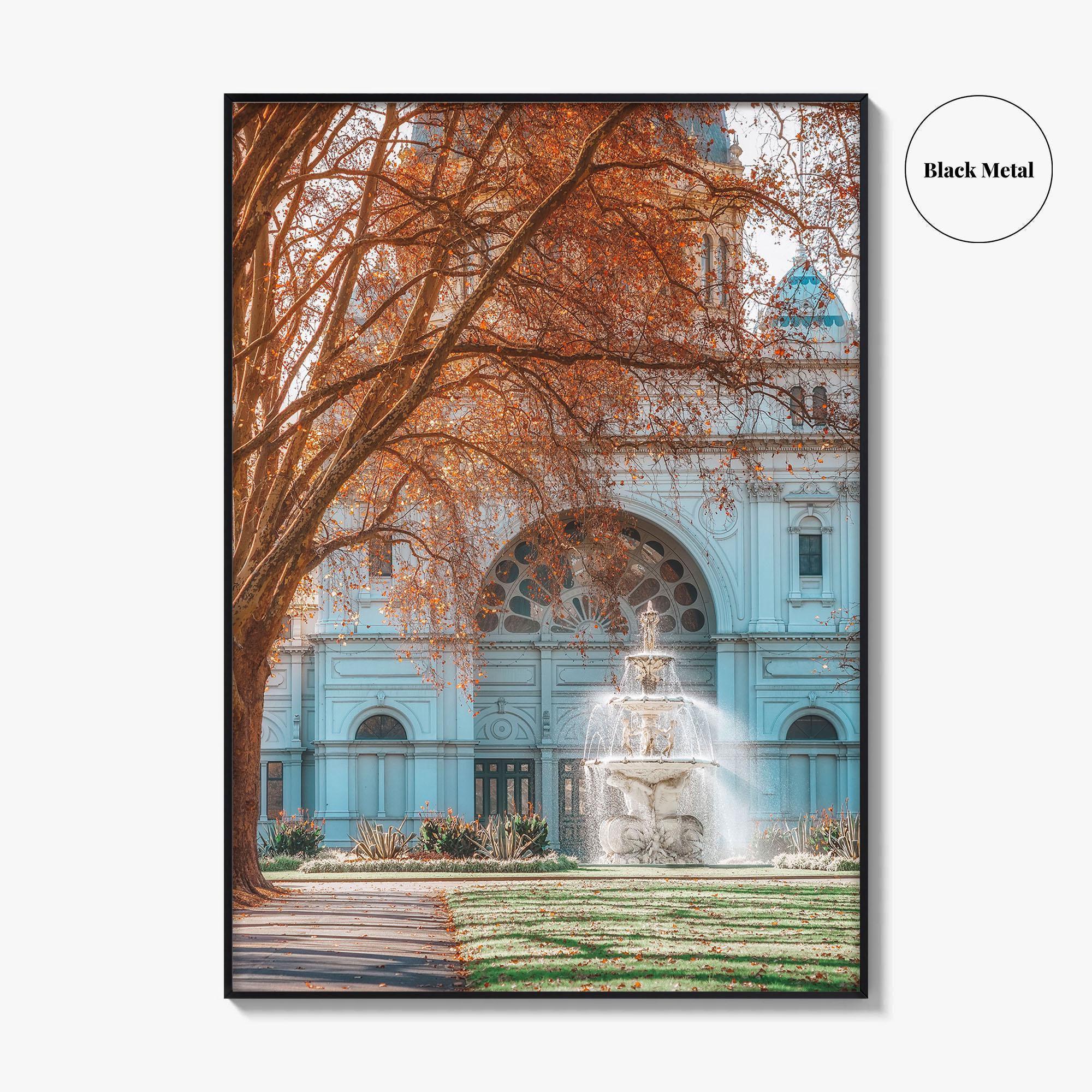 Melbourne Australia Fine Art Photo Print, Carlton Gardens Royal Exhibition Building, Wall Decor Poster