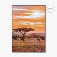 Serengeti Tanzania Fine Art Photo Print, Africa Wall Decor Poster, Safari Savanna, Acacia Trees