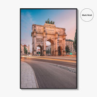 Munich Fine Art Photo Print, Bavaria Germany Wall Decor Poster, München Siegestor