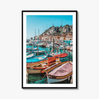 Nice Fine Art Photo Print, Old Fishing Port, France, French Riviera Wall Decor