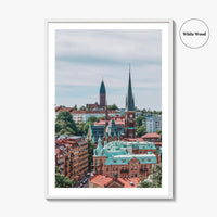 Gothenburg Skyline Fine Art Photo Print, Göteborg, Sweden Poster, Wall Decor