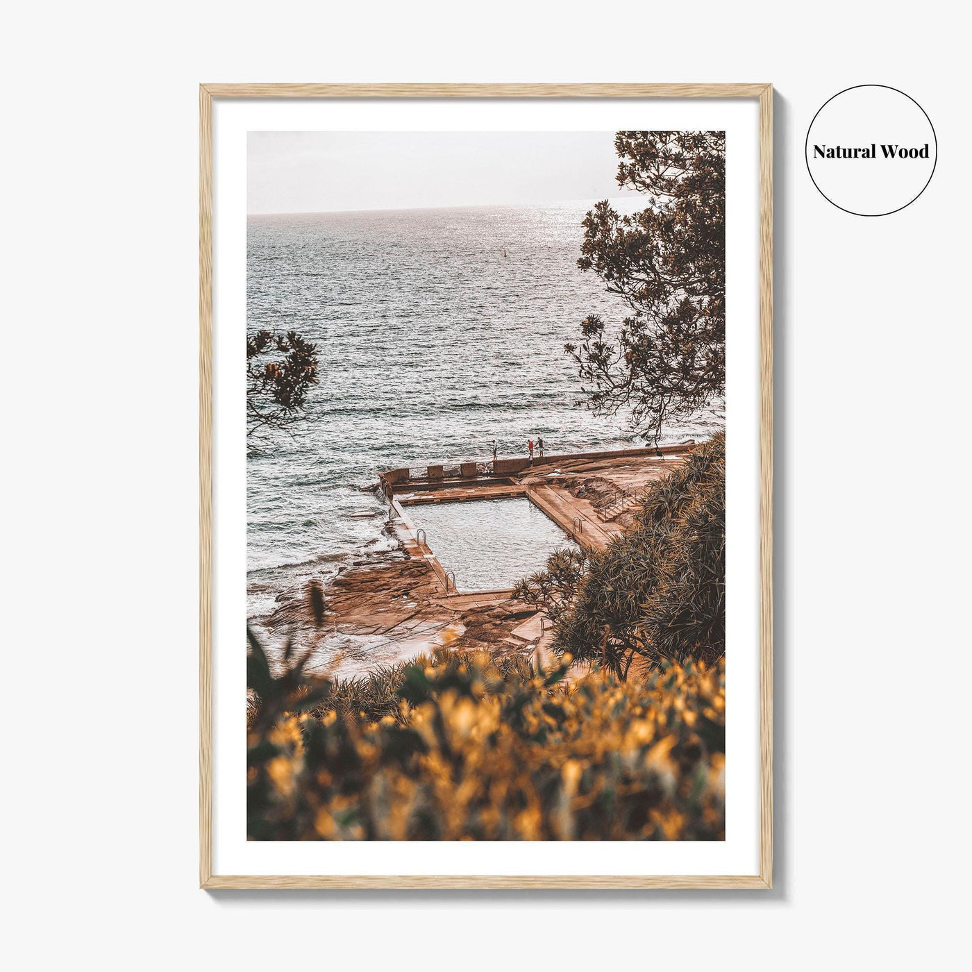 Yamba Fine Art Photo Print, Ocean Pool, NSW Australia, Northern Rivers, Wall Decor Poster