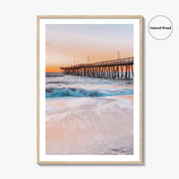 Virginia Beach Fine Art Photo Print, Fishing Pier, VA, USA, Wall Decor, Poster