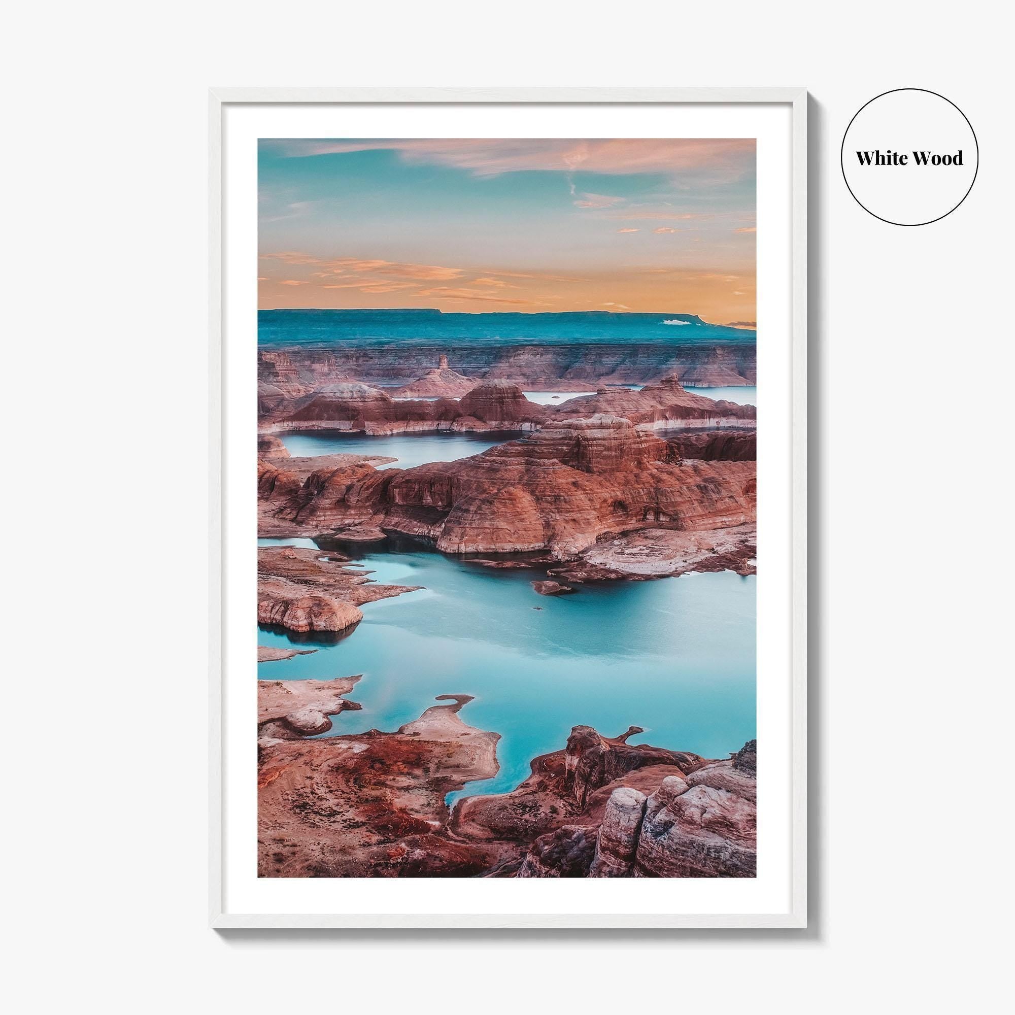 Lake Powell Fine Art Photo Print, Alstrom Point, Page Arizona, Wall Decor Poster