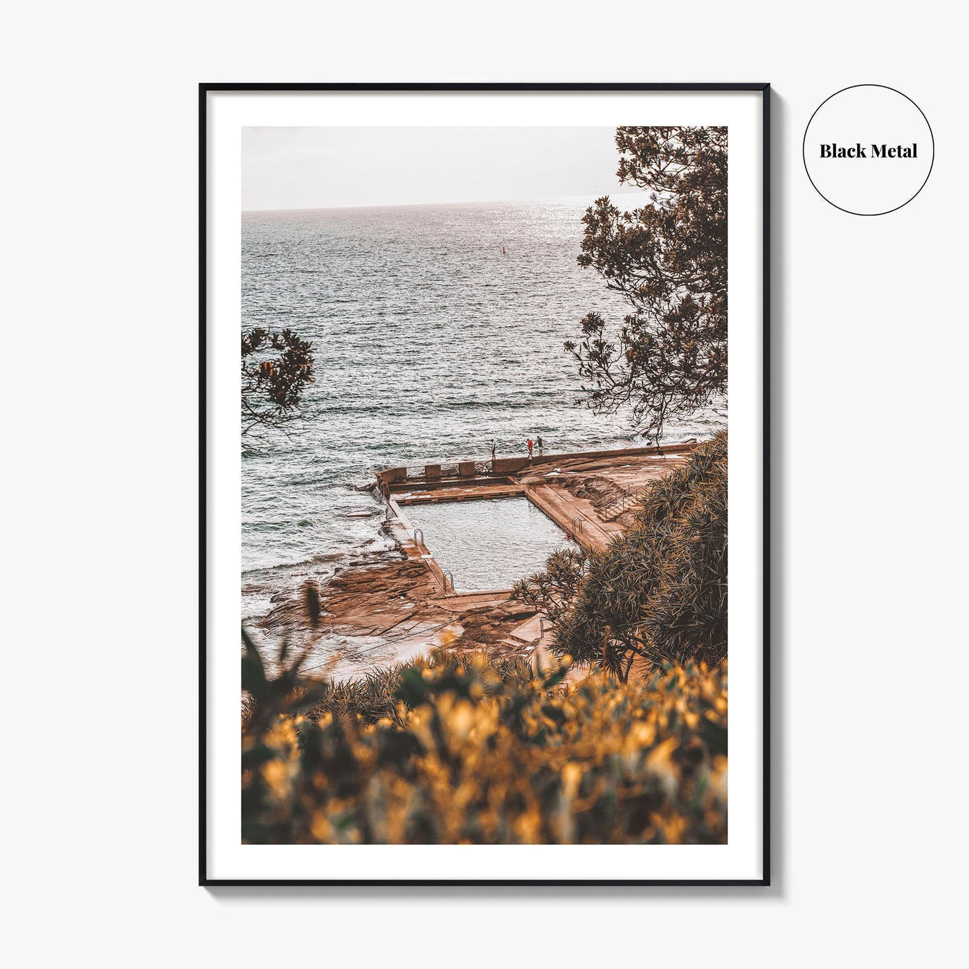 Yamba Fine Art Photo Print, Ocean Pool, NSW Australia, Northern Rivers, Wall Decor Poster