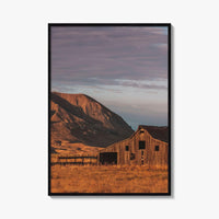 Bear Butte South Dakota Fine Art Photo Print, Sturgis, USA, Barn Poster